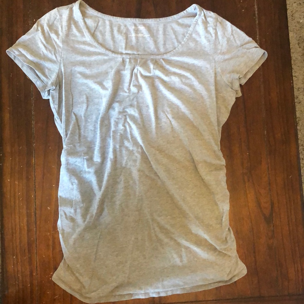 Blue-gray Maternity tee size Medium
